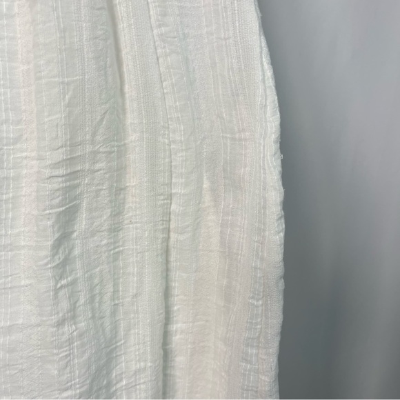 Mahina Small Gauze Puff Sleeve Keyhold Cutout Open Back Cottagecore Dress - Picture 5 of 9